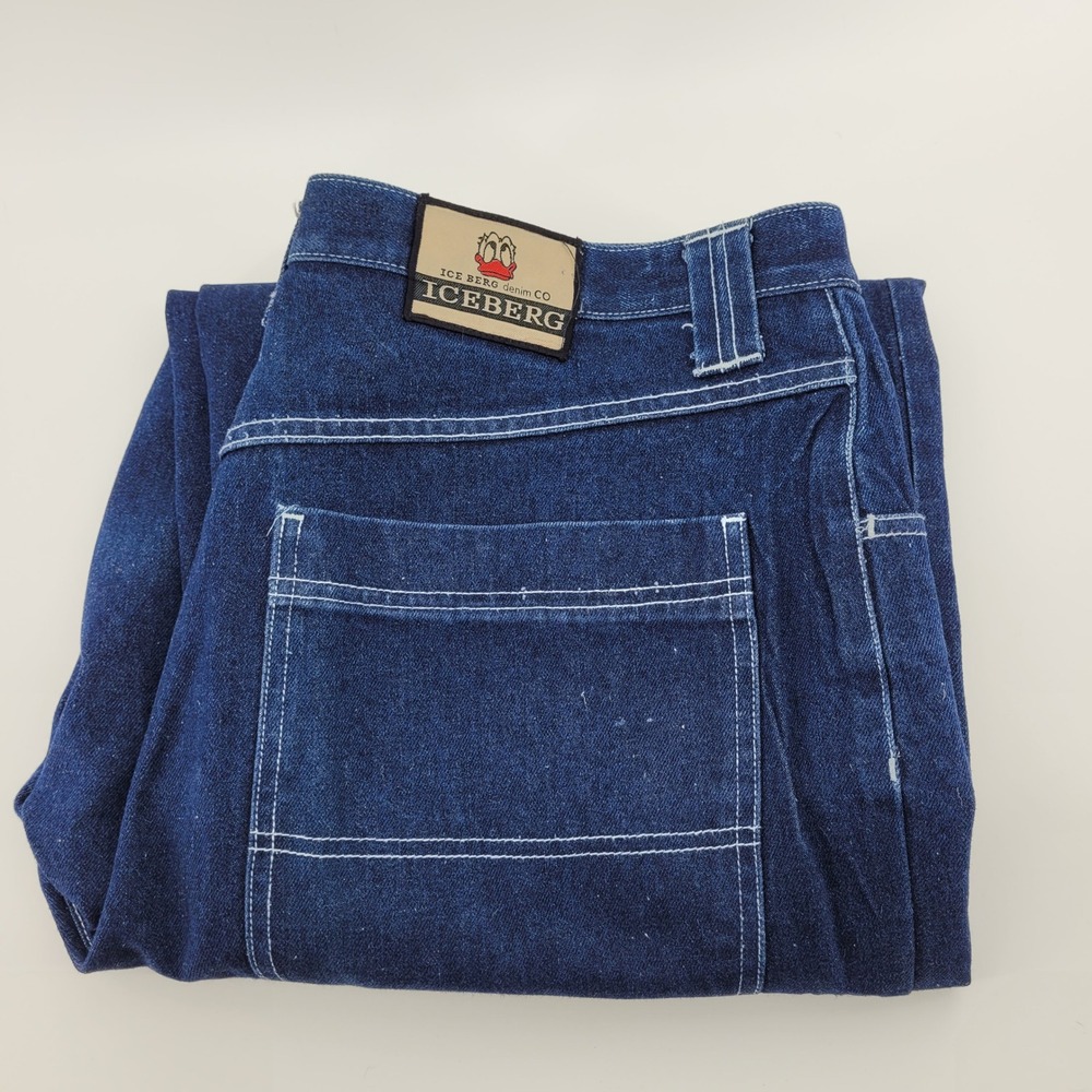 [READ]‎ ICEBERG Donald Duck Jeans Mens 38x32 Dark Wash Carpenter Made in Italy